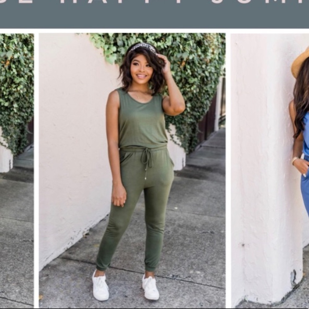 Olive jumpsuit